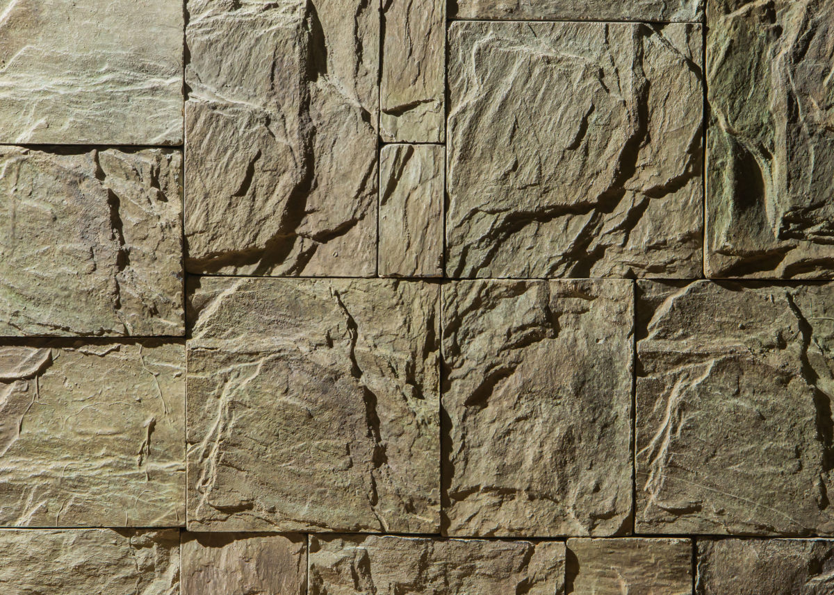 Искусственный камень Холодная лава зеленый 1м2 CraftStone купить в Санкт-Петербурге