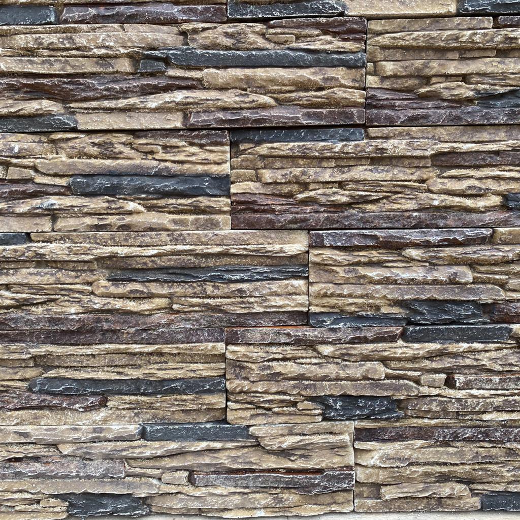 Искусственный камень Танвальд мини 370х90мм болото 0.8м2 CraftStone купить в Санкт-Петербурге