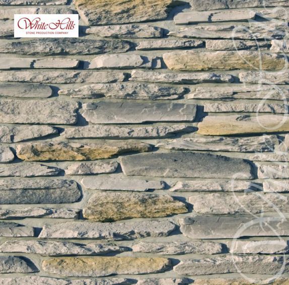 Айгер (Eiger)  - облицовочный камень 540-80, Искусственный камень 540-80 Айгер 0.66м2/уп White Hills
