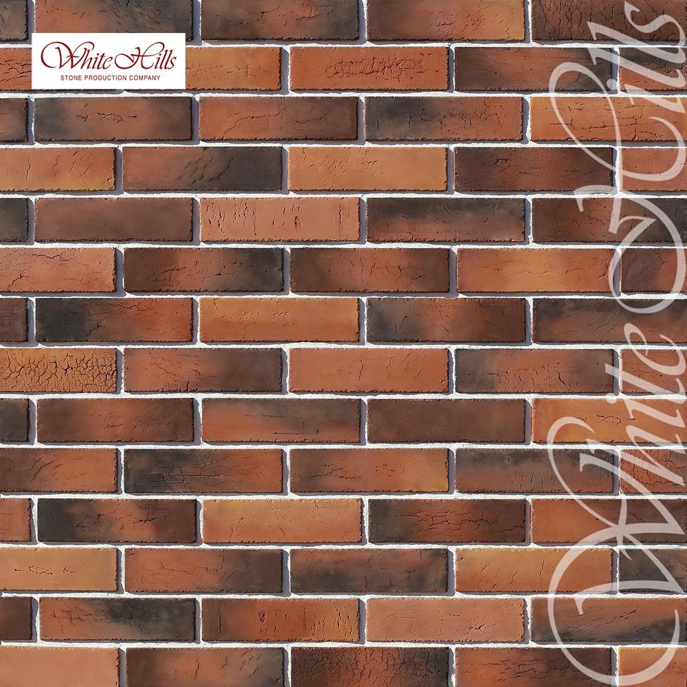 Искусственный камень 363-70 Терамо брик II 1.34м2/уп White Hills купить в Санкт-Петербурге