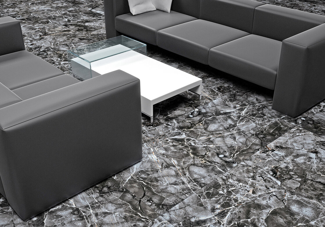 Керамогранит G245 Kirety Black 60х60 черный полированный PR Гранитея 1.44м2/4шт/упак купить в Санкт-Петербурге