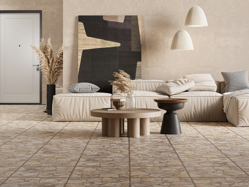 Керамогранит Gracia Ceramica Camelot grey PG 03 v2 камень 450х450х8мм 1,62м2/8шт/уп купить в Санкт-Петербурге