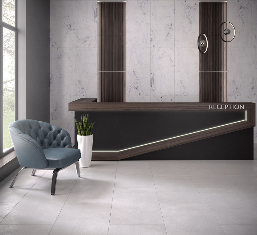 Керамогранит Gracia Ceramica Inverno premium white PG 01 камень 600х1200х10мм 1,44м2/2шт/уп купить в Санкт-Петербурге