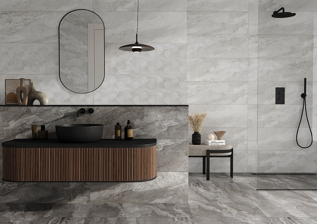 Керамогранит Gracia Ceramica Nadelva sugar grey PG 01 камень 600х600х10мм 1,44м2/4шт/уп купить в Санкт-Петербурге