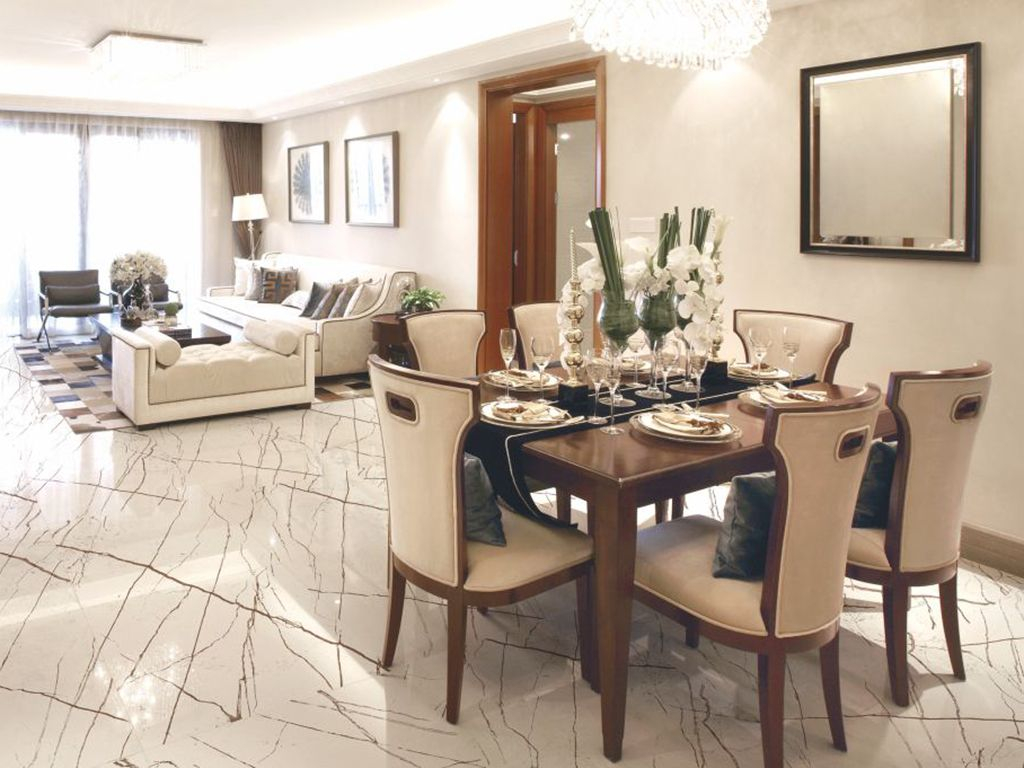 Керамогранит Idalgo Граните Сандра белый матовый MR мрамор 600х1200х10мм 2,16м2/3шт/уп купить в Санкт-Петербурге