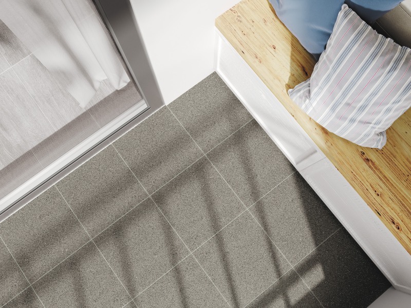 Керамогранит Cersanit Milton темный серый камень 298х298х8мм 1,06м2/12шт/уп купить в Санкт-Петербурге