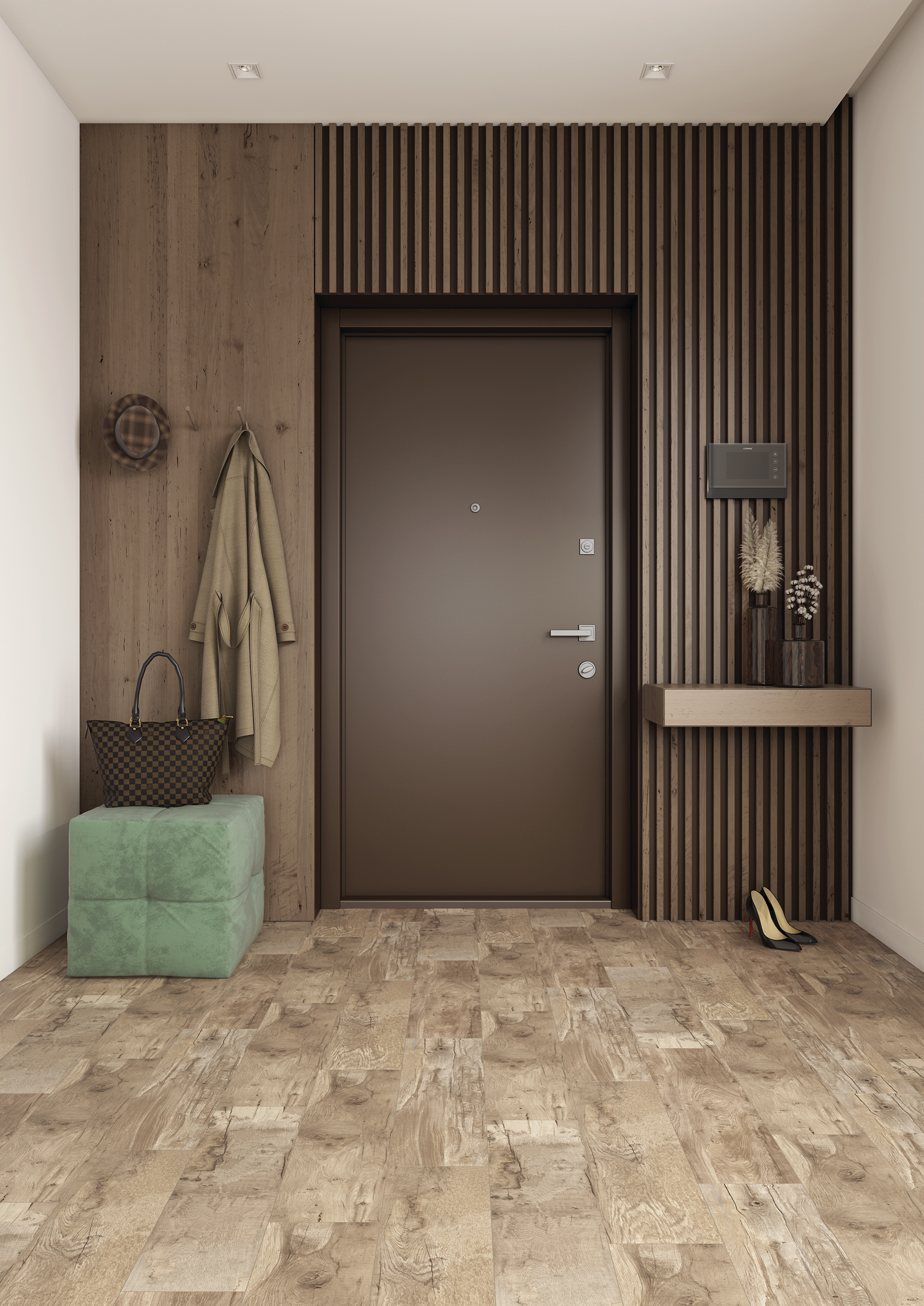 Керамогранит Cersanit Harbourwood бежевый светлый дерево 598х185х7,5мм 1,216м2/11шт/уп купить в Санкт-Петербурге