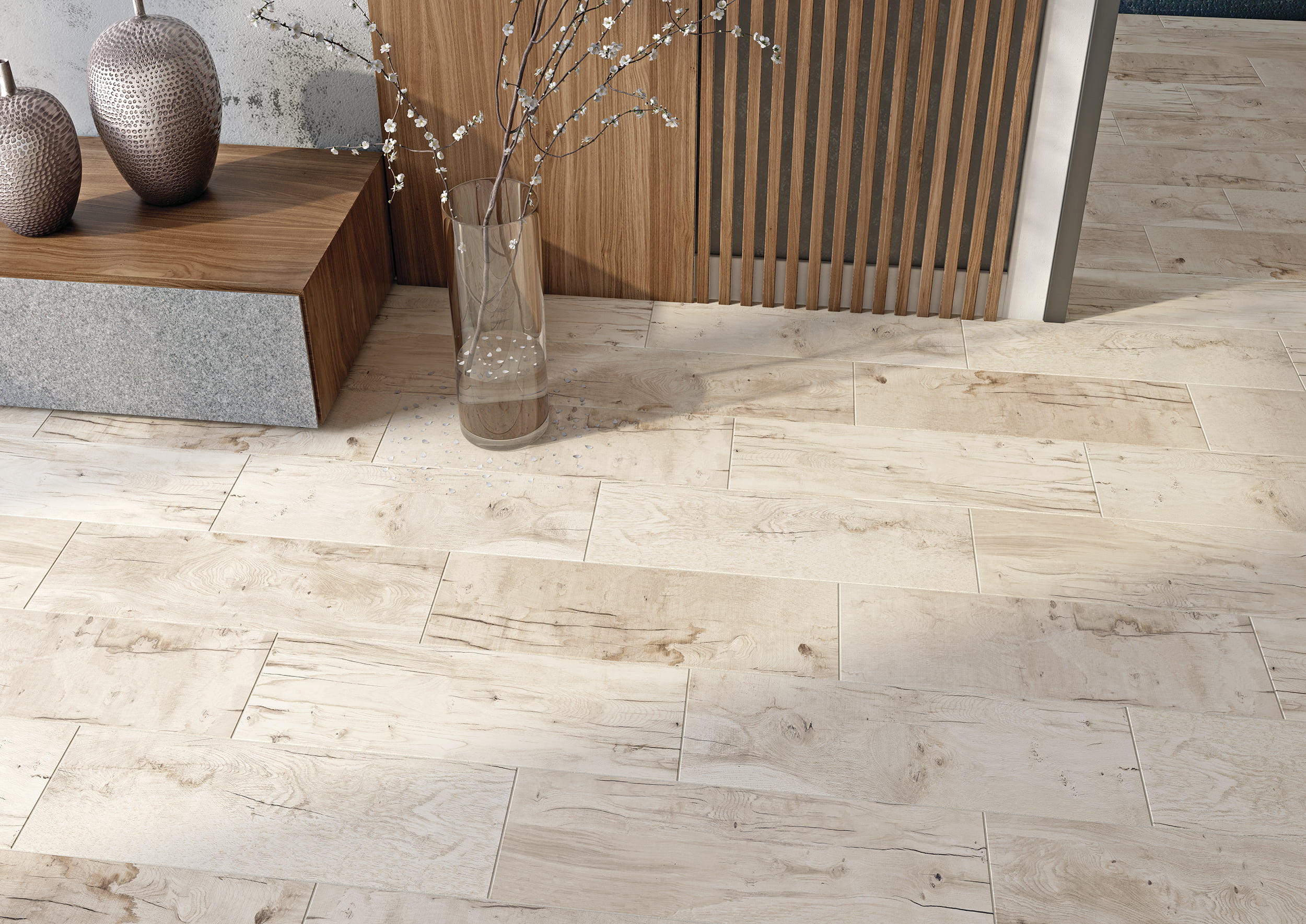 Керамогранит Cersanit Harbourwood серый 598х185х7,5мм 1,216м2/11шт/уп купить в Санкт-Петербурге