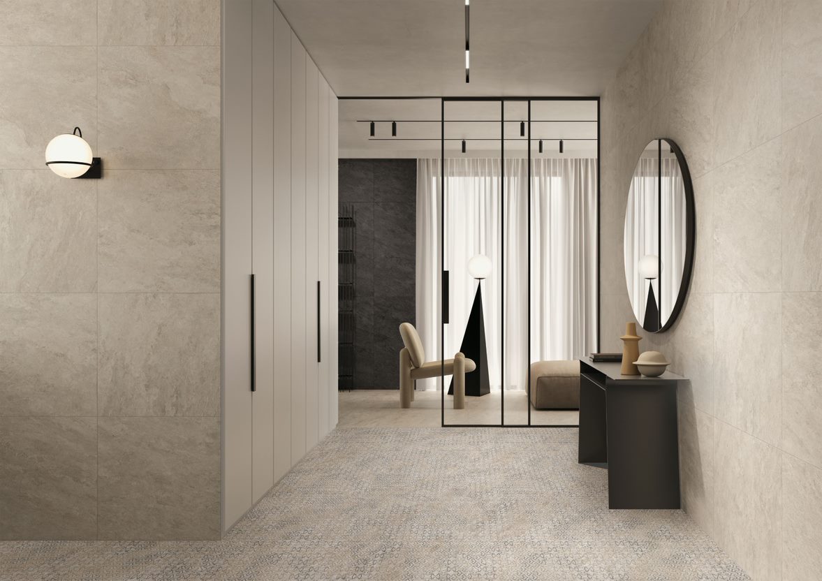 Керамогранит Quarstone 120х60х0.9 Бежевый нат. (2шт/уп/1.44м2) VitrA купить в Санкт-Петербурге