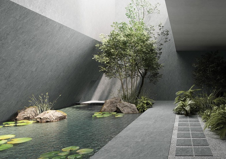 Керамогранит Quarstone 120x60x0.9 Серый нат. ректифицир. (2шт/уп/1.44м2) VitrA купить в Санкт-Петербурге