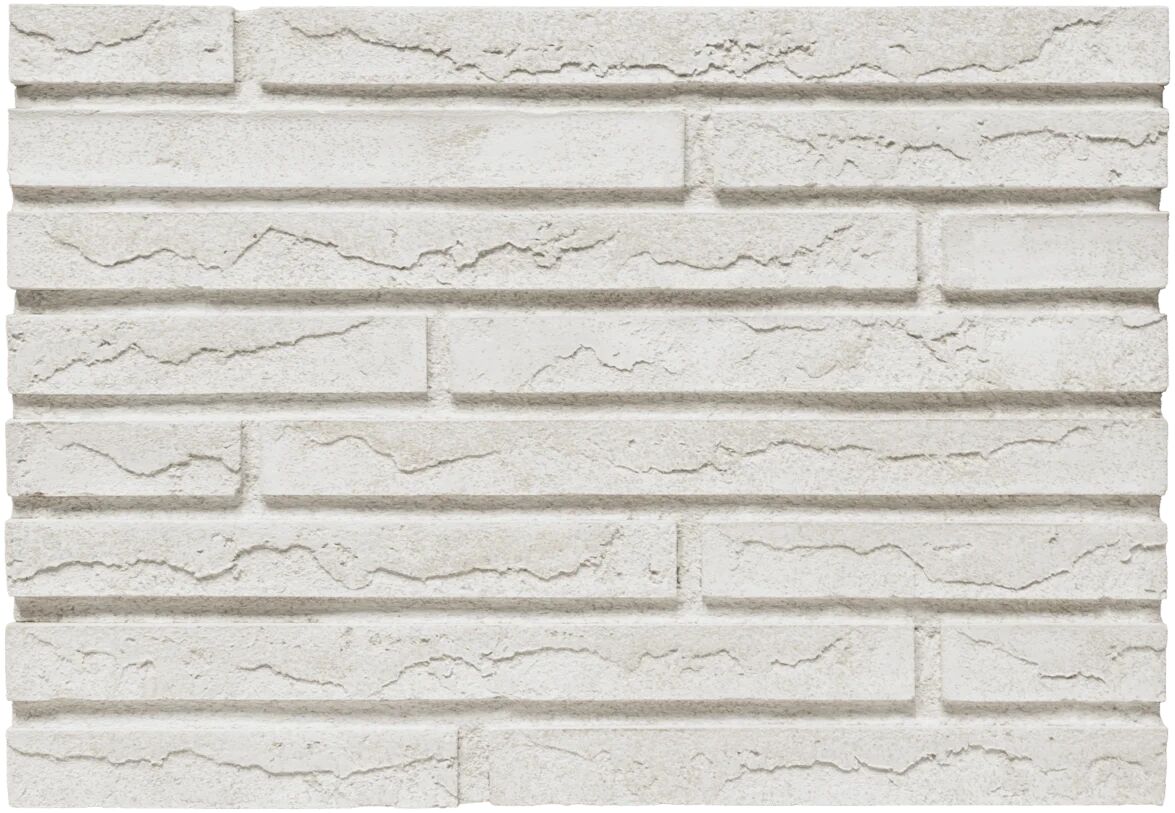 Кирпич облицовочный ригельный Simple ультрабелый 470х40х50мм 42шт/м2 468шт/пд BrickWell купить в Санкт-Петербурге