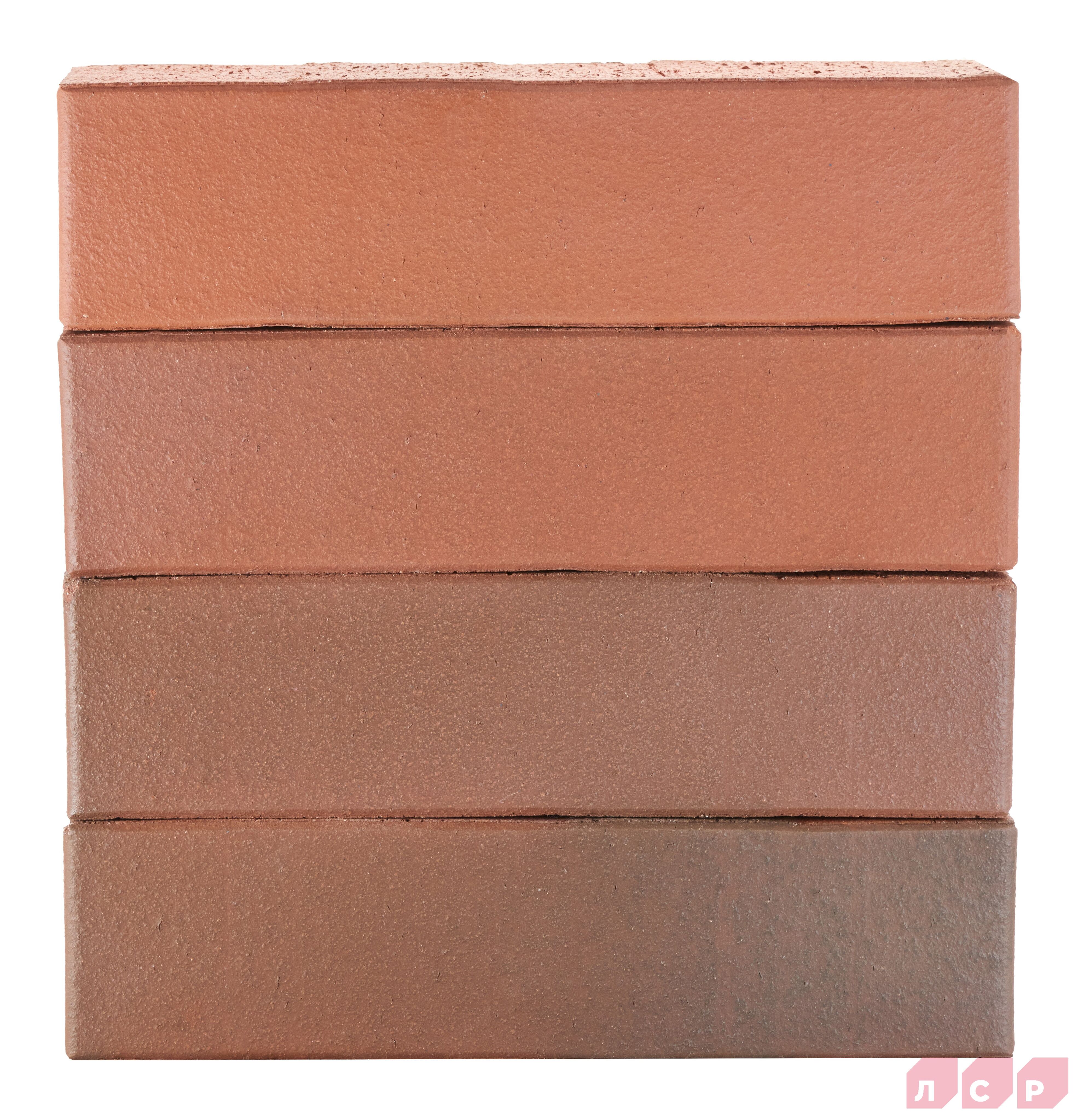ЛСР Кирпич лицевой полнотелый красный флэш 1НФ М400 F50 Б рустик, 240шт РКЗ купить в Санкт-Петербурге
