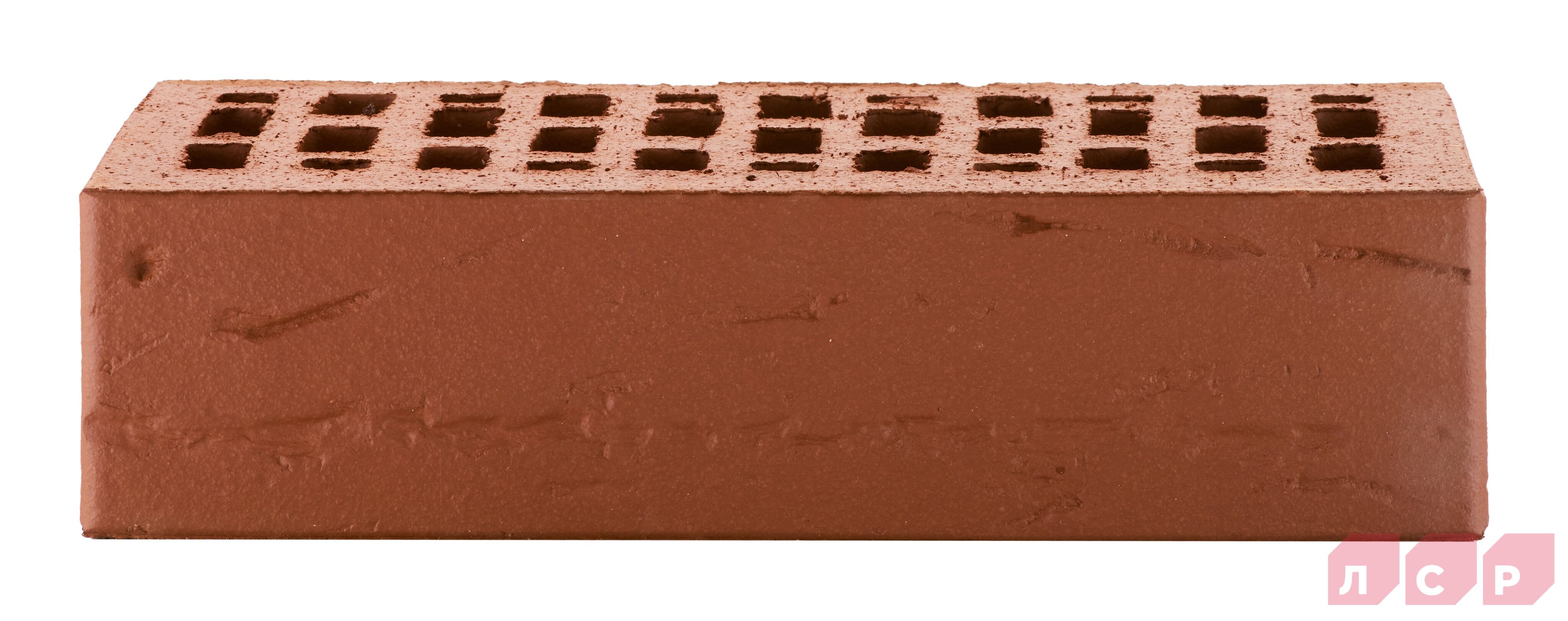 Кирпич ЛСР лицевой пустотелый красный 1NF рустик С0000068138 купить в Санкт-Петербурге