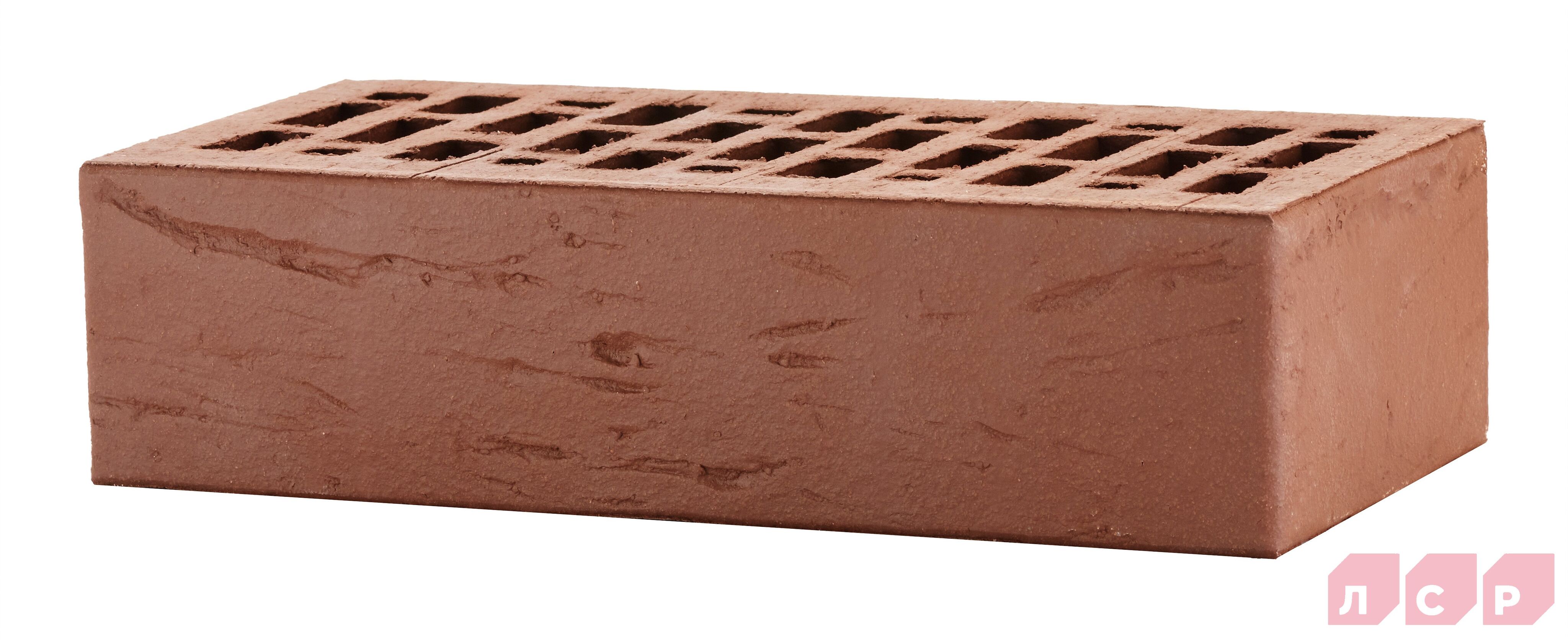 ЛСР Кирпич лицевой пустотелый 1NF утолщ.ст коричневый F100 М-175 рустик 420шт (РКЗ) купить в Санкт-Петербурге