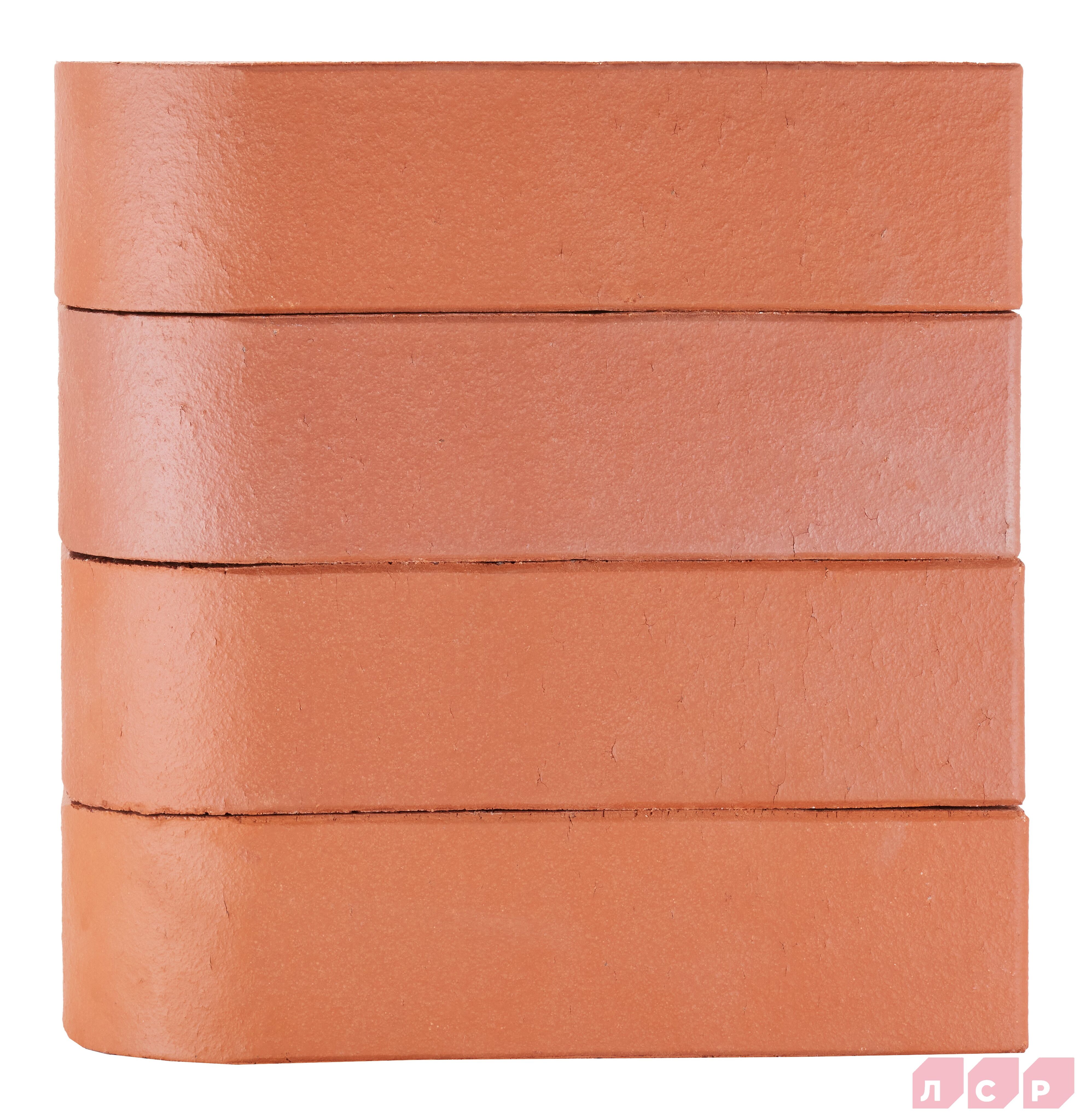 Кирпич ЛСР лицевой полнотелый красный 1NF фигурный R60 С0000050744 купить в Санкт-Петербурге