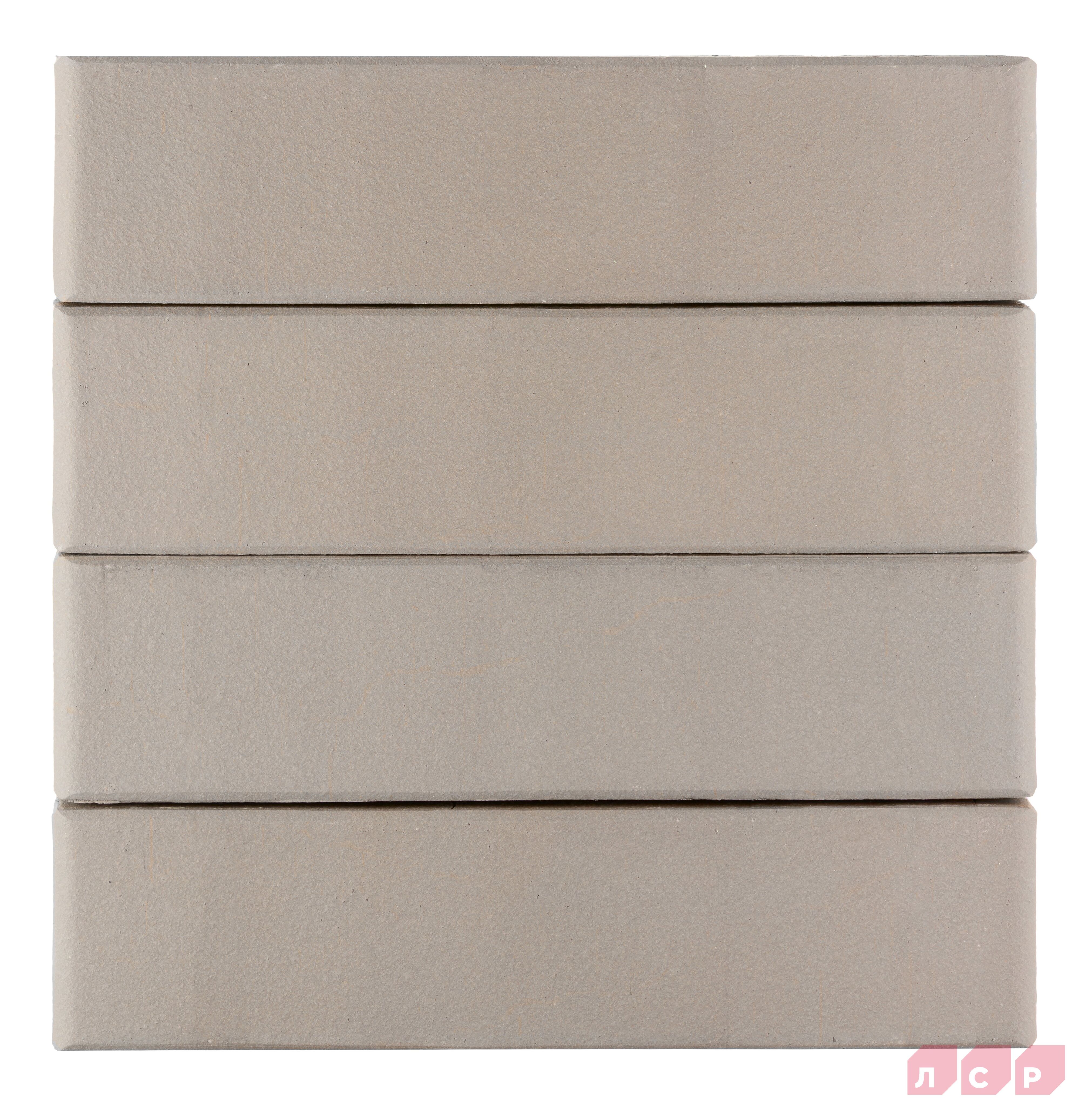 Кирпич ЛСР лицевой пустотелый утолщ. стенка серый 1NF гладкий купить в Санкт-Петербурге