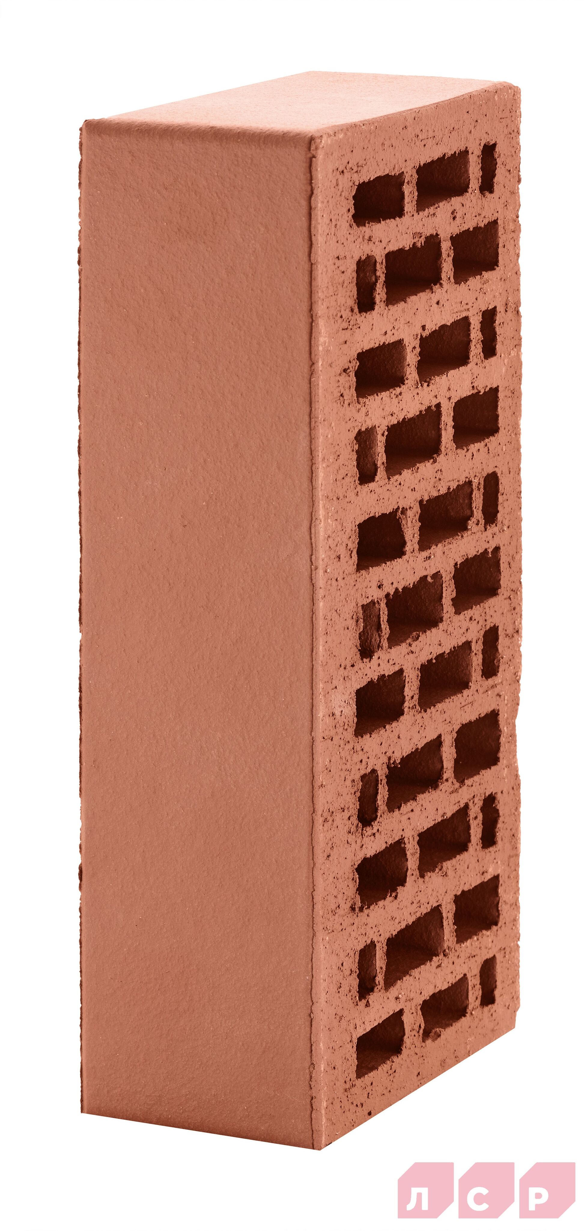ЛСР Кирпич лицевой пустотелый 1NF утолщ.ст темно-красный F100_Б М-175 гладкий 480шт (РКЗ) купить в Санкт-Петербурге