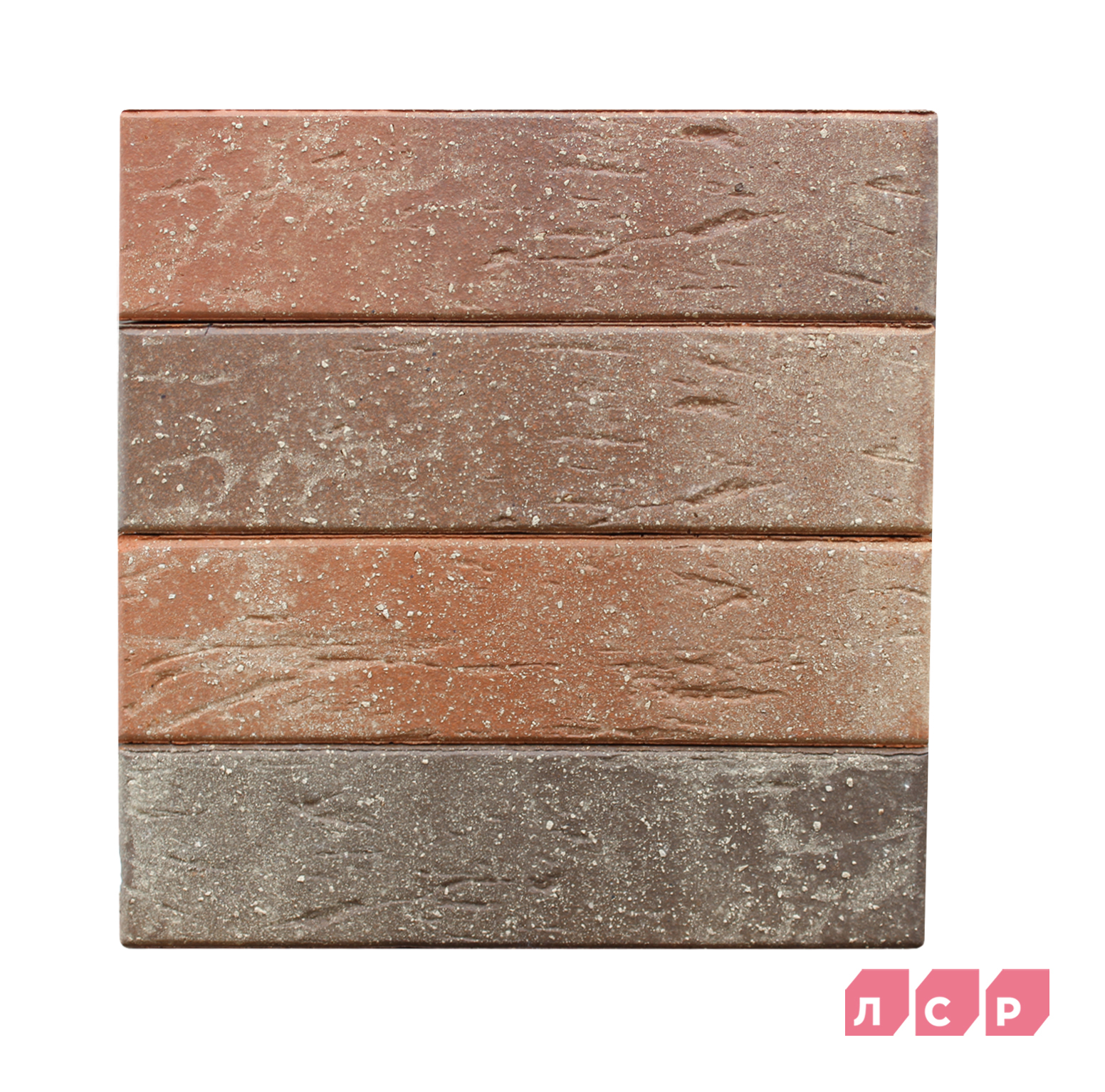 ЛСР Кирпич лицевой 1NF пустотелый утолщ.ст красный флэш с пепельной посыпкой рустик 420шт/пд купить в Санкт-Петербурге