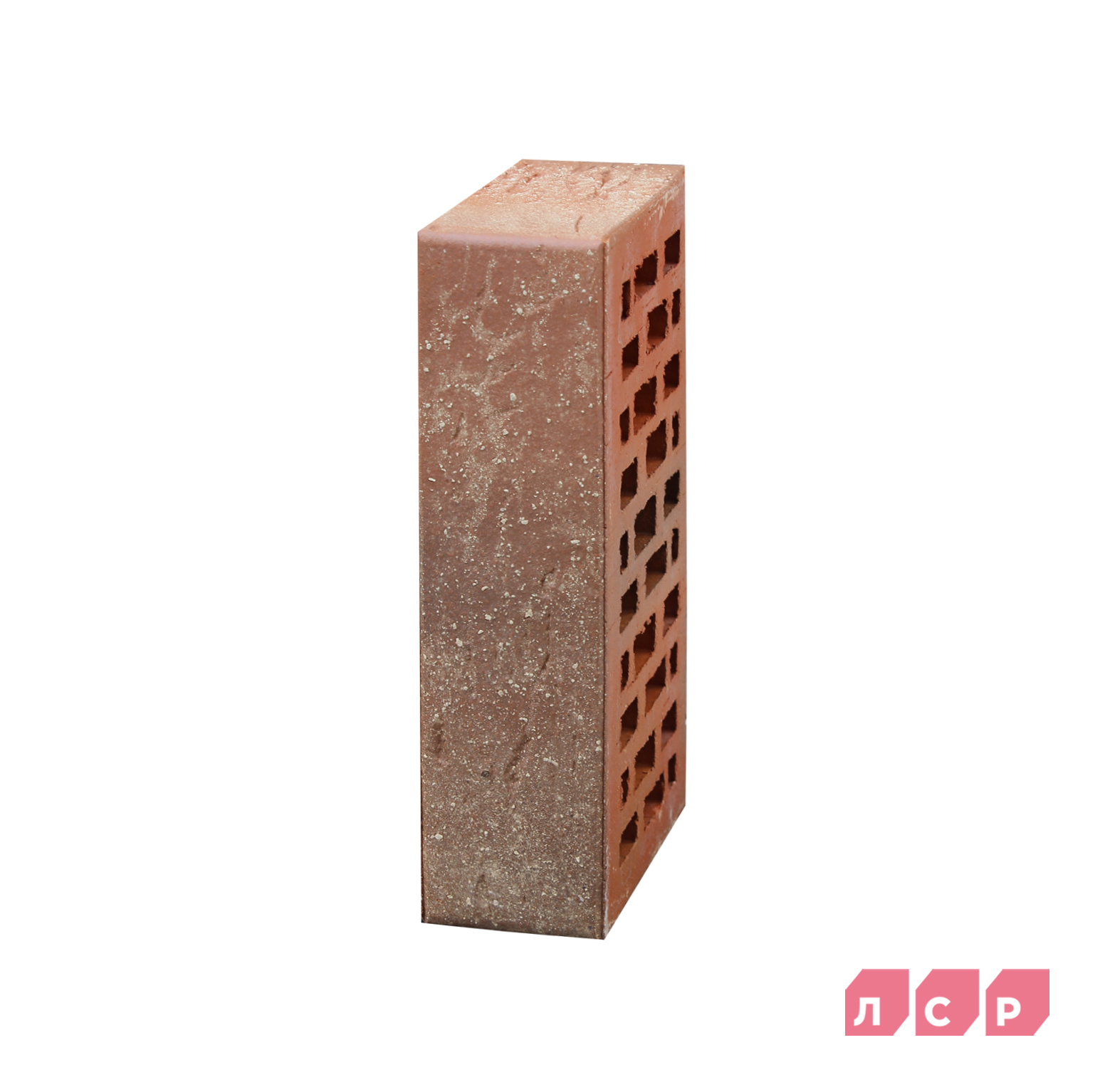 ЛСР Кирпич лицевой пустотелый 1NF утолщ.ст красный флэш с пепельной посыпкой рустик 480шт/пд РКЗ купить в Санкт-Петербурге