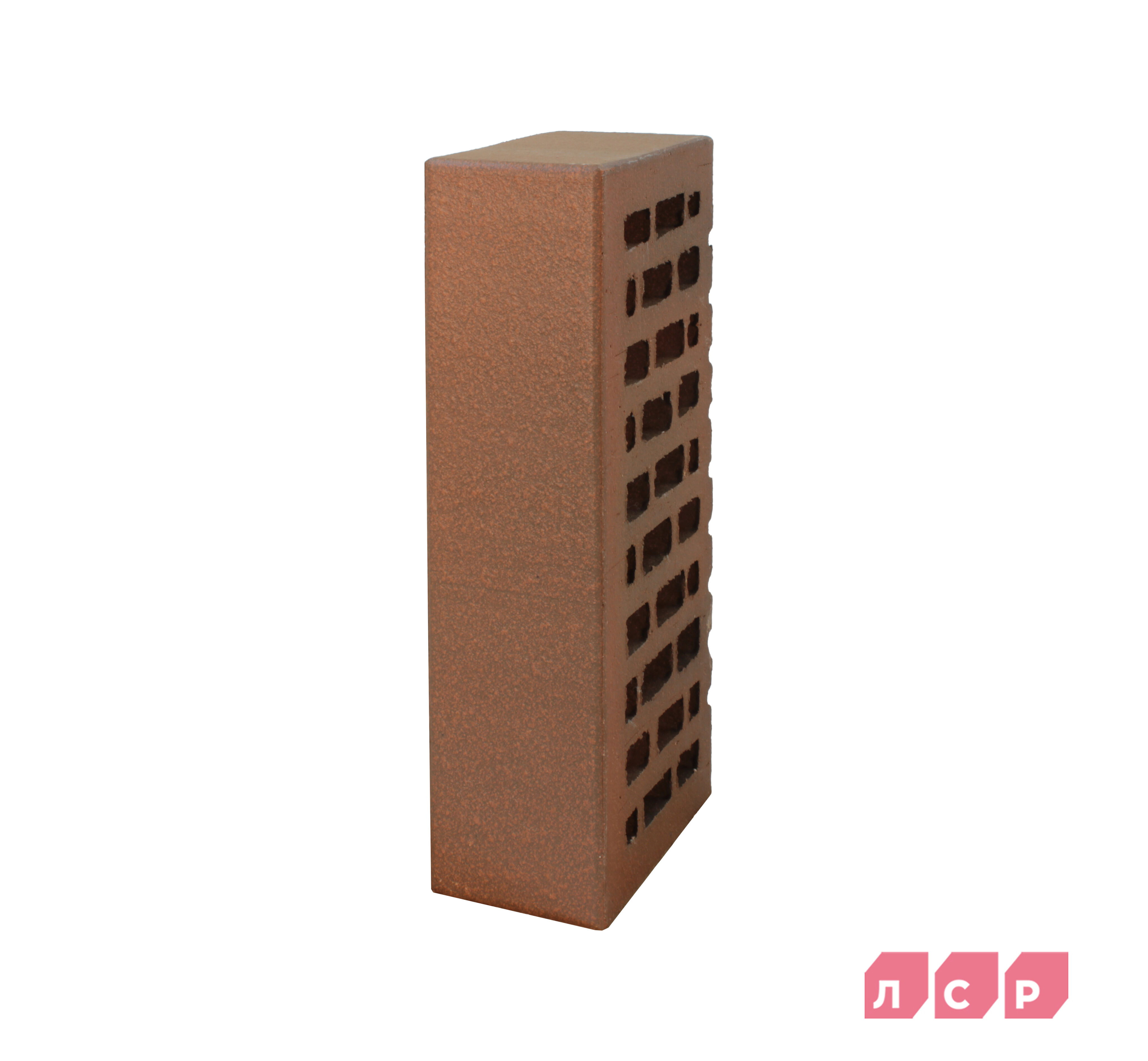 ЛСР Кирпич лицевой пустотелый 1NF утолщ.ст красный флэш Ультра F100 М-175 гладкий 420шт (РКЗ) купить в Санкт-Петербурге