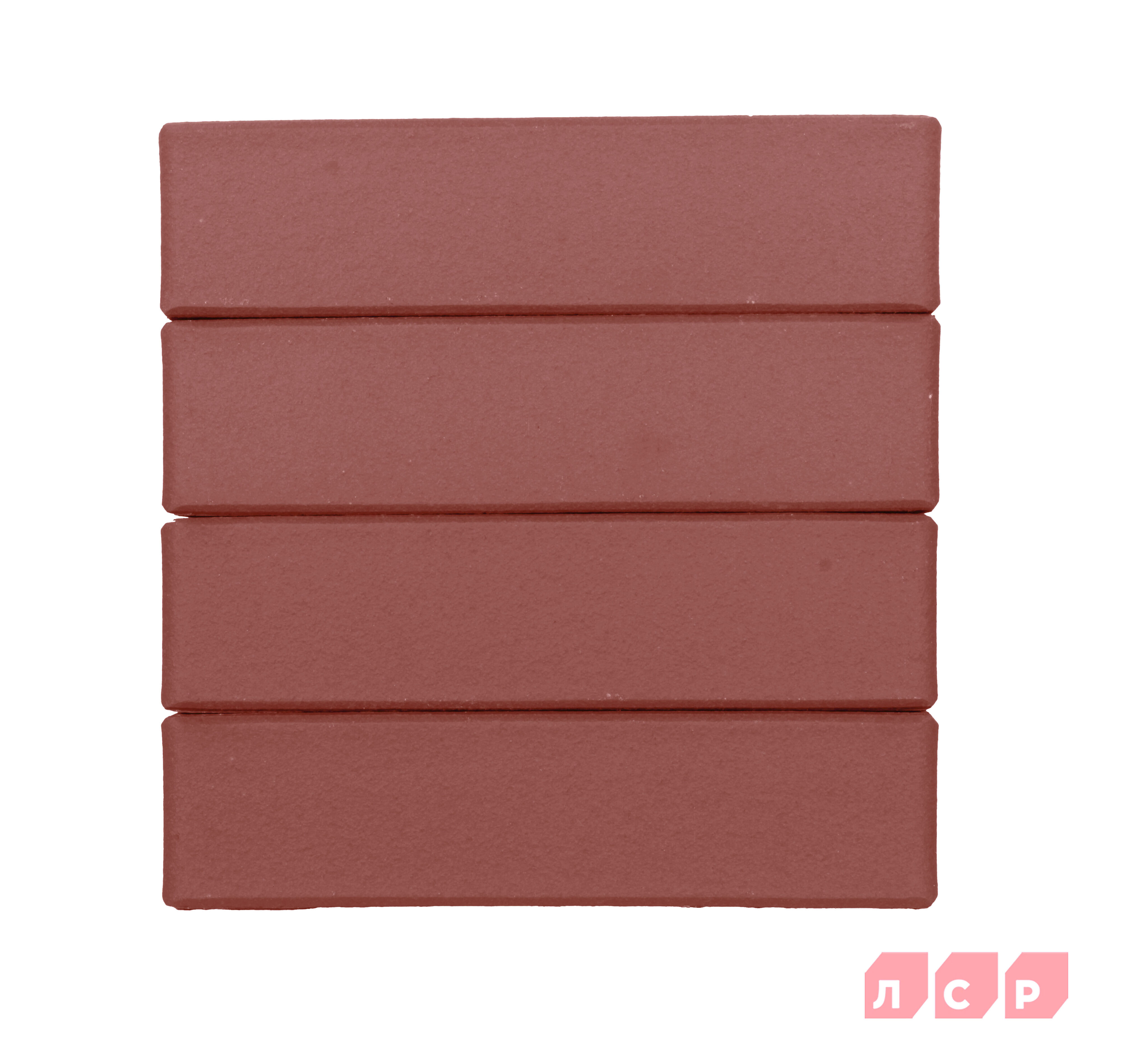 ЛСР Кирпич лицевой пустотелый 1NF утолщ.ст винный М-175 гладкий 480шт (ППКЗ) купить в Санкт-Петербурге