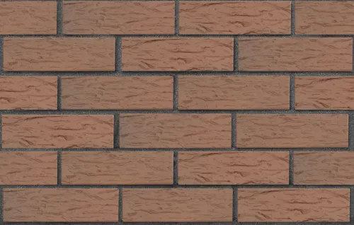Кирпич ЛСР лицевой пустотелый светло-коричневый флэш ультра 1NF рустик Новинка! купить в Москве