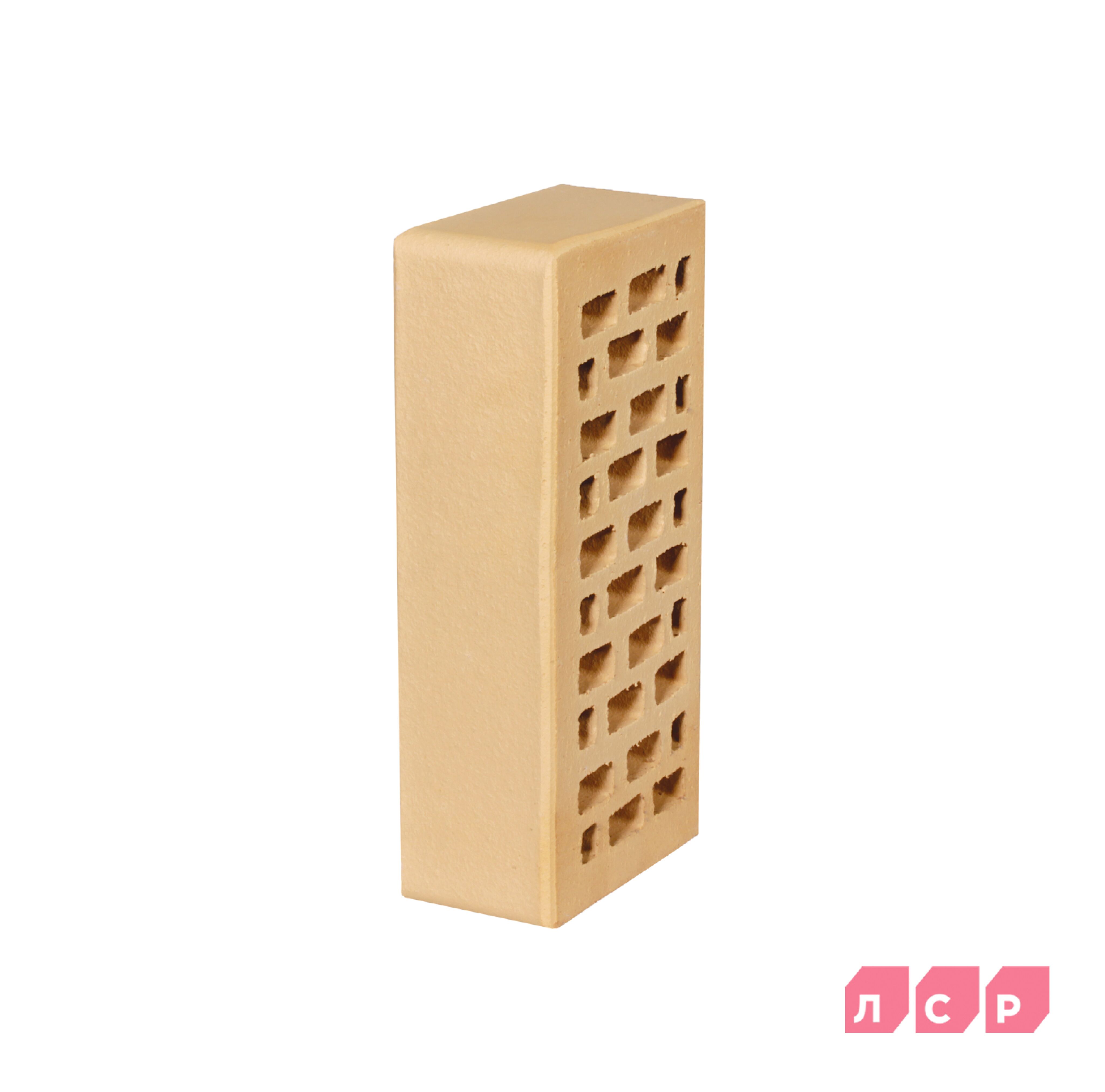 Кирпич ЛСР лицевой пустотелый утолщ. стенка пшеничный 1NF гладкий купить в Санкт-Петербурге