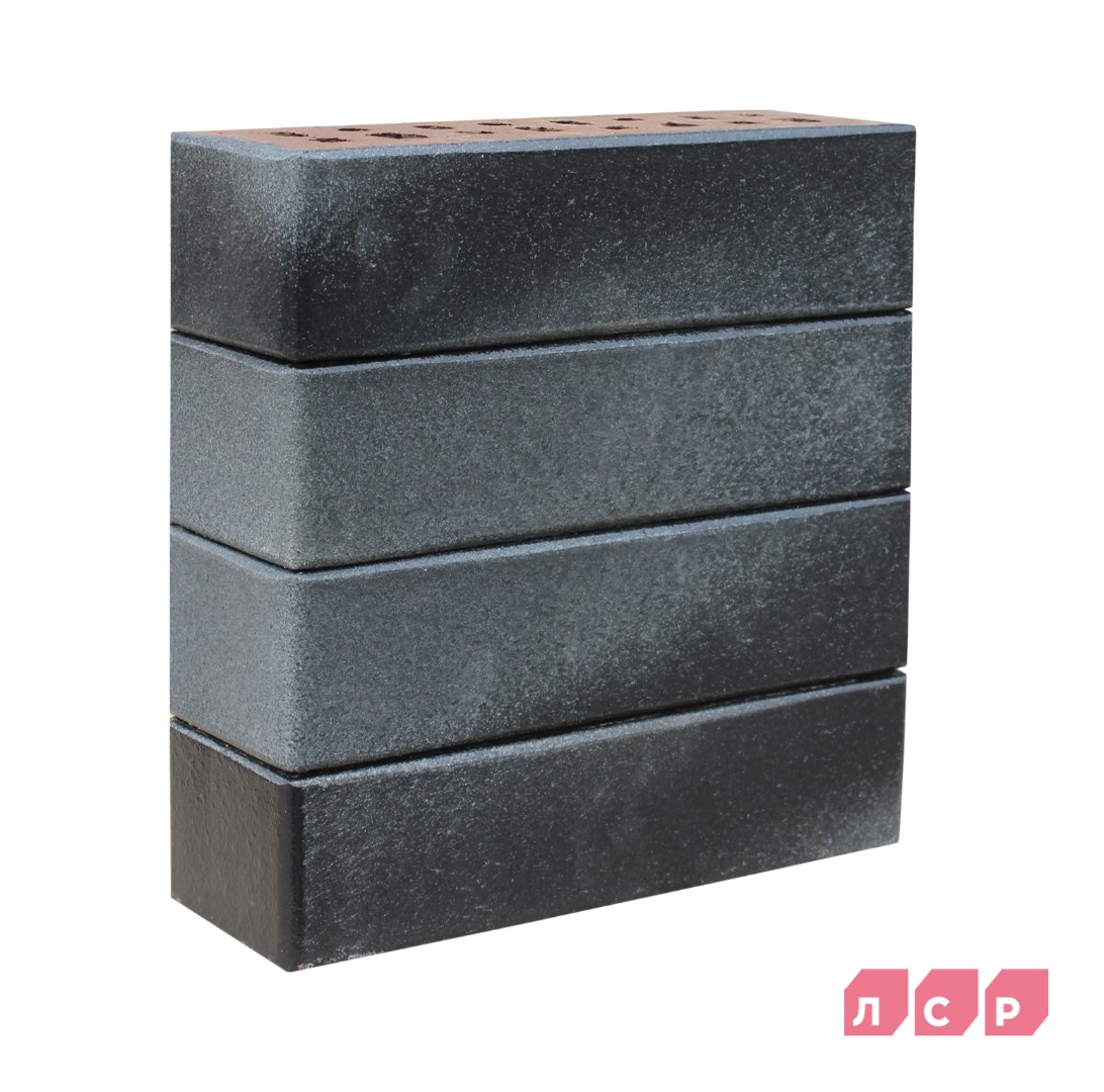 Клинкер фасадный черно-серебристый "Берген" 0,71NF гладкий С0000074335 купить в Санкт-Петербурге