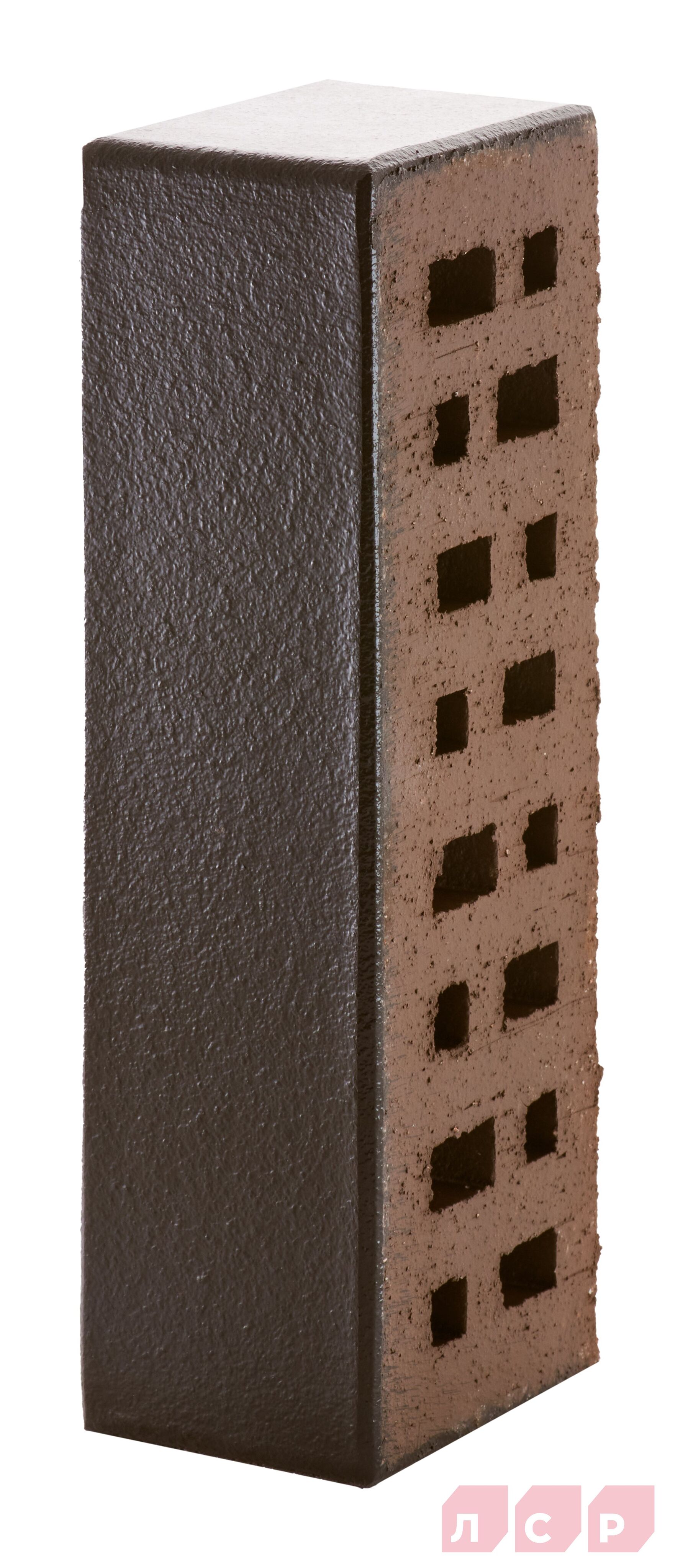 Клинкер фасадный чёрный ангоб глянцевый "Рейкьявик" 0,71NF гладкий с65633 купить в Санкт-Петербурге