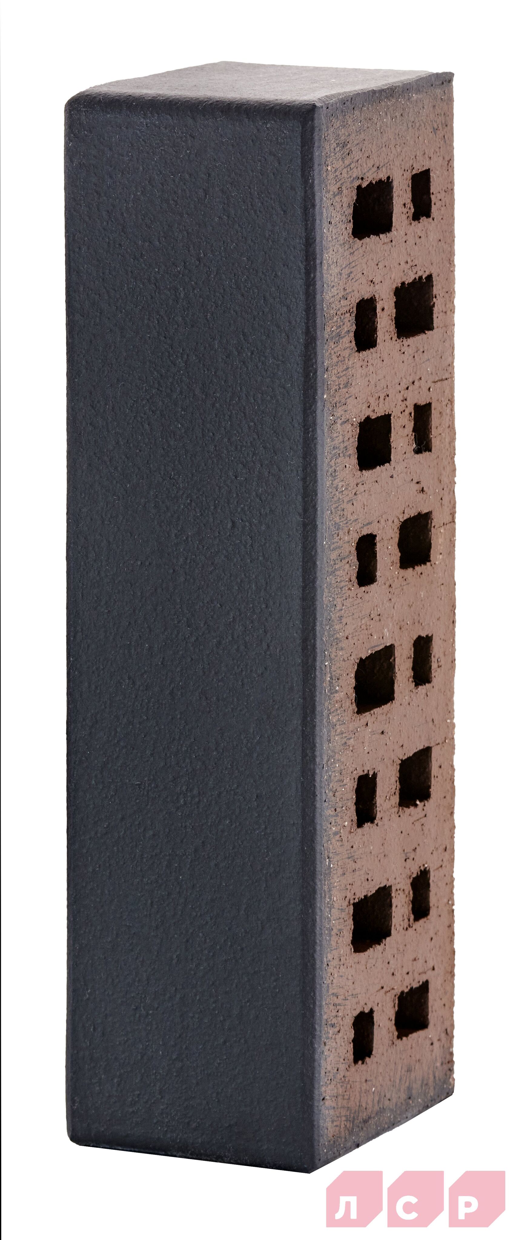 Клинкер фасадный чёрный матовый "Рейкьявик" 0,71NF гладкий с60084 купить в Санкт-Петербурге