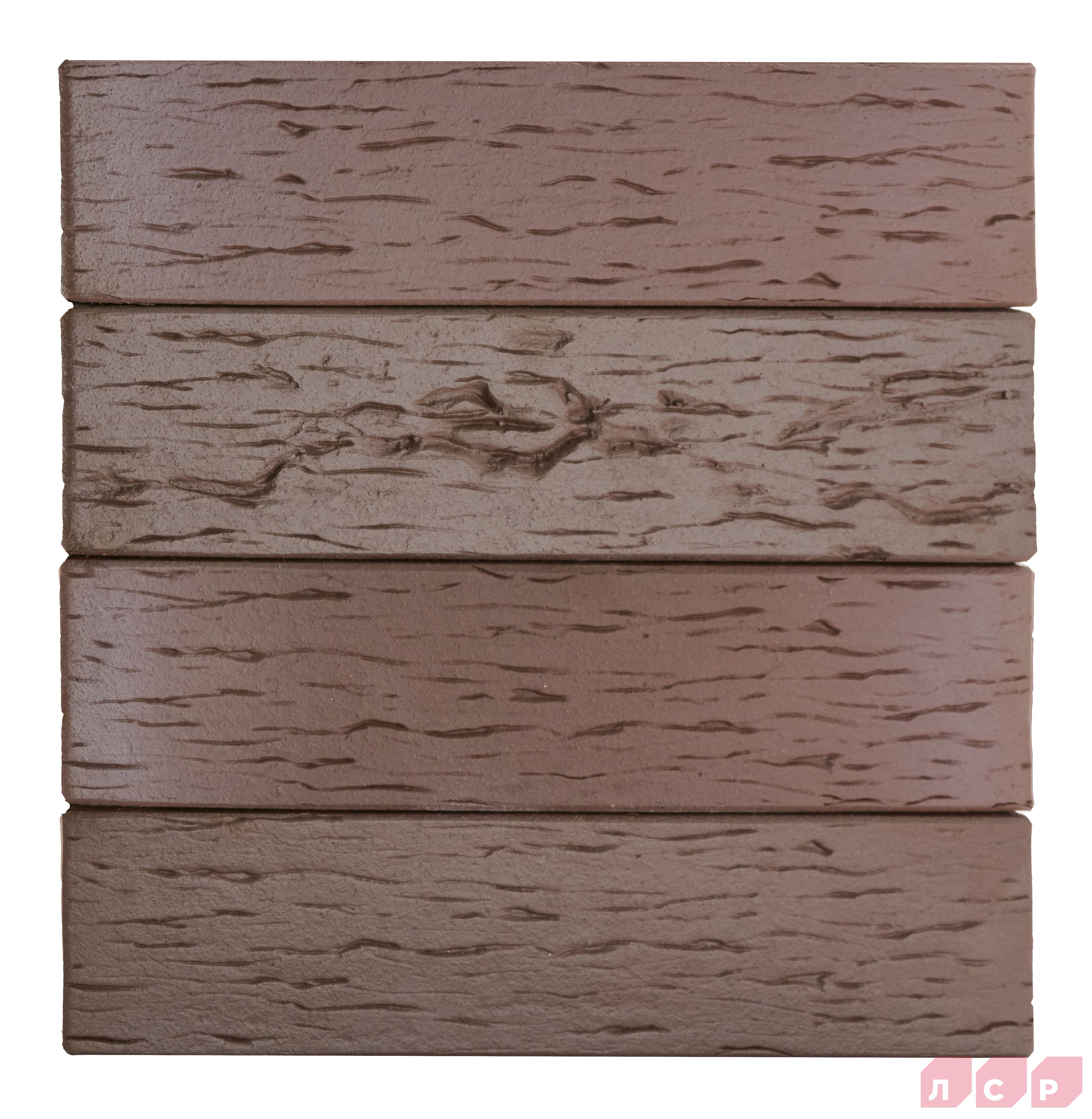 Клинкер фасадный тёмно-терракотовый флэшинг "Брюгге" 0,71NF береста с66819 купить в Санкт-Петербурге