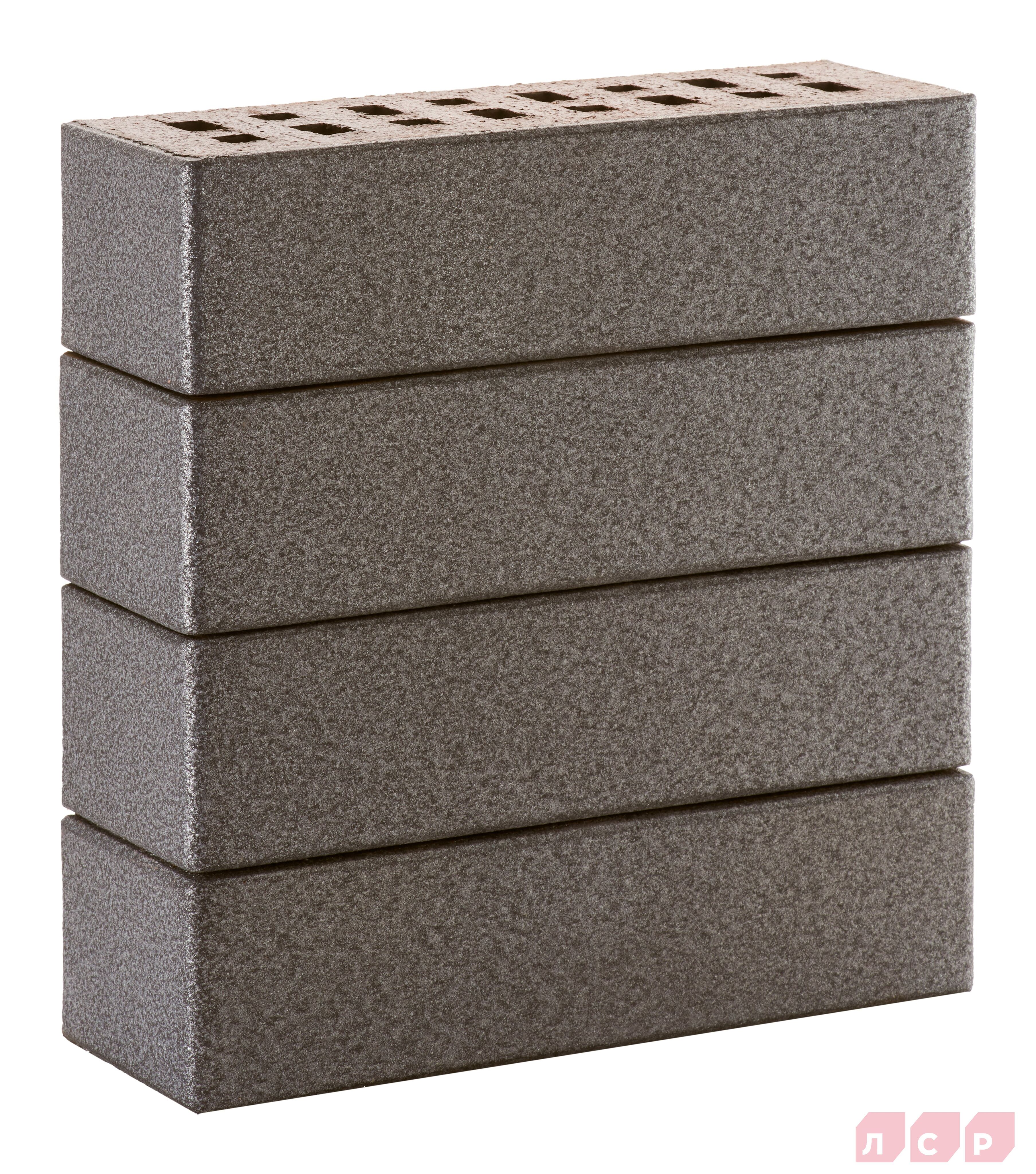 Клинкер фасадный коричнево - серебристый ангоб "Эльфюс" 0,71NF гладкий с67941 купить в Санкт-Петербурге