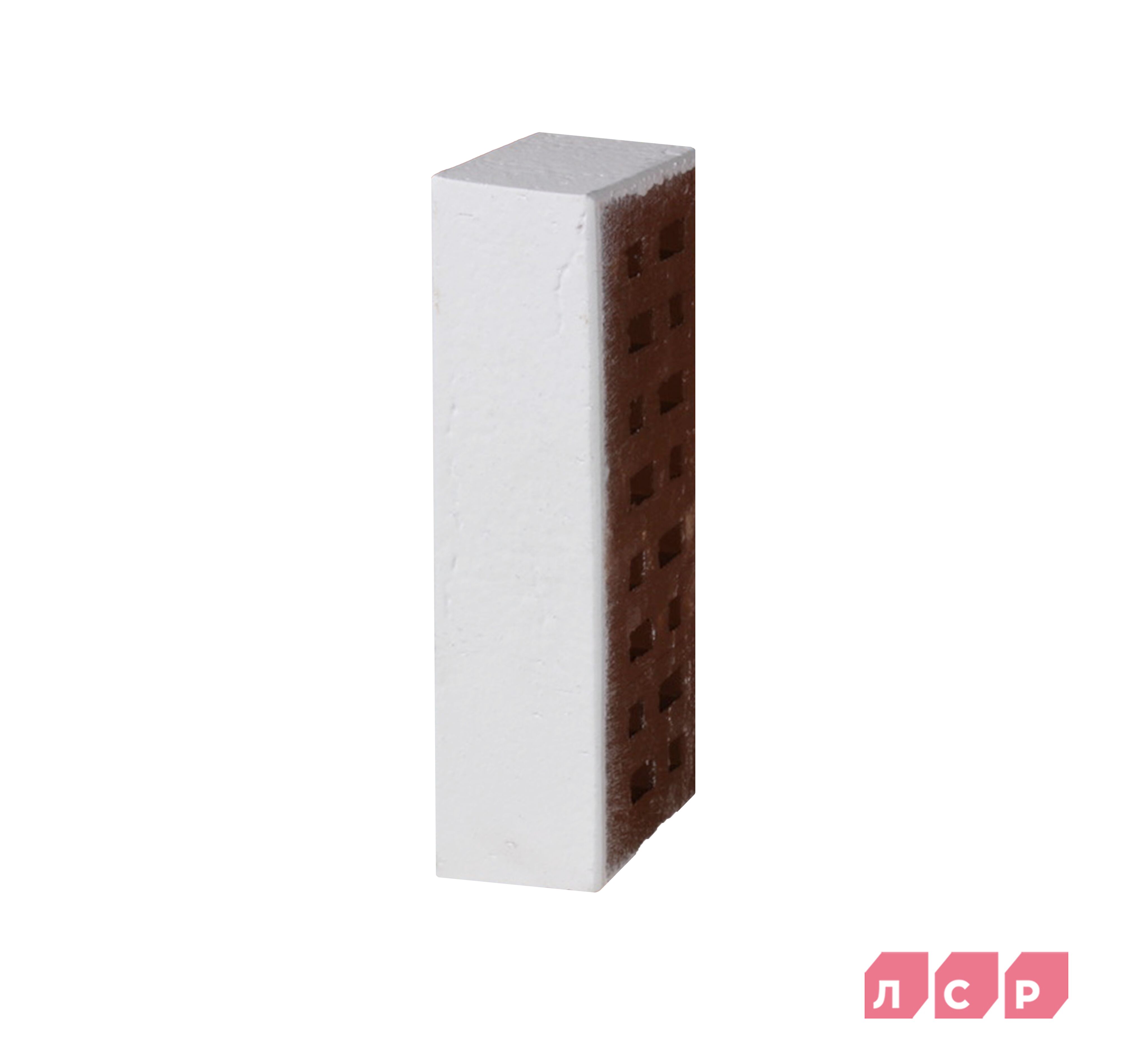 ЛСР Клинкер фасадный 0.71NF коричневый ВЕРНАМО белый ангоб М-300 винтаж 480шт (НКЗ) купить в Санкт-Петербурге