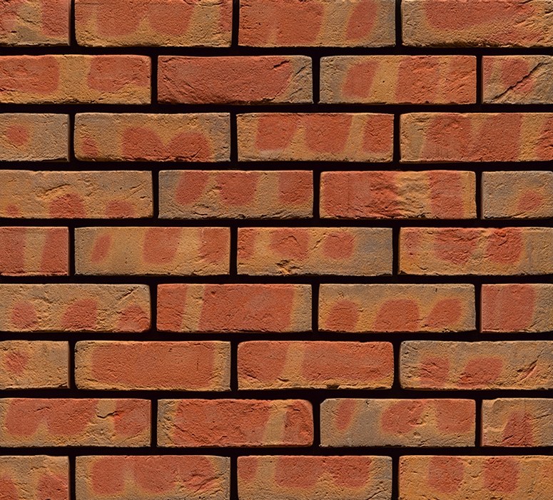 Кирпич ручной формовки MUHR Nr. 62 Edwardian Multi Red купить в Москве Кирпич ручной формовки MUHR Nr. 62 Edwardian Multi Red