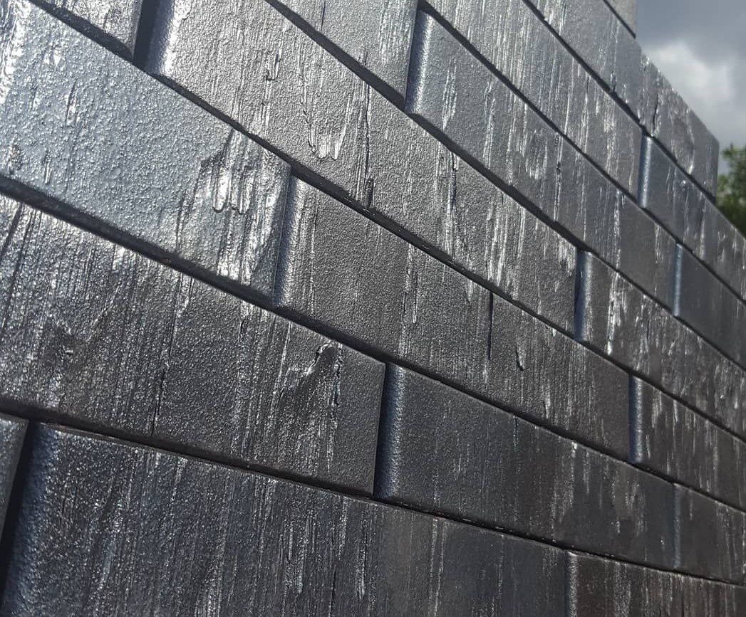 ОСТ КЛИНКЕР Кирпич лицевой ручной формовки SATURN BCM Черный 310х85х50мм 648шт/пд купить в Санкт-Петербурге