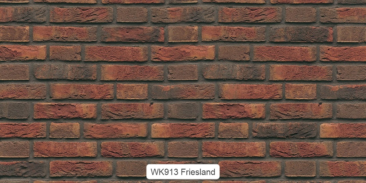 WK913WDF Friesland, кирпич ручная формовка, WK913WDF Friesland кирпич ручная формовка 210х100х65мм 540шт WK