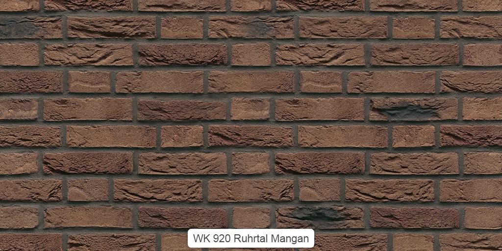 WK920WDF Ruhrtal mangan, кирпич ручная формовка, WK920WDF Ruhrtal mangan кирпич ручная формовка 210х100х65мм 540шт WK