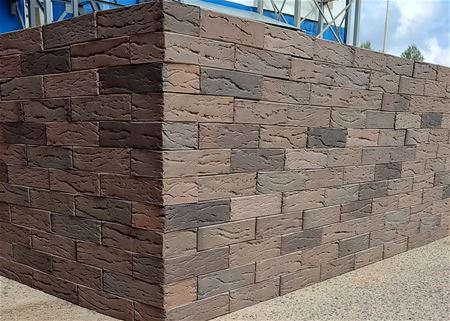 ВВК КЗ Кирпич лицевой Графит (серо-коричневый) Старый Дуб 1НФ 250х120х65мм 448шт/пд купить в Санкт-Петербурге