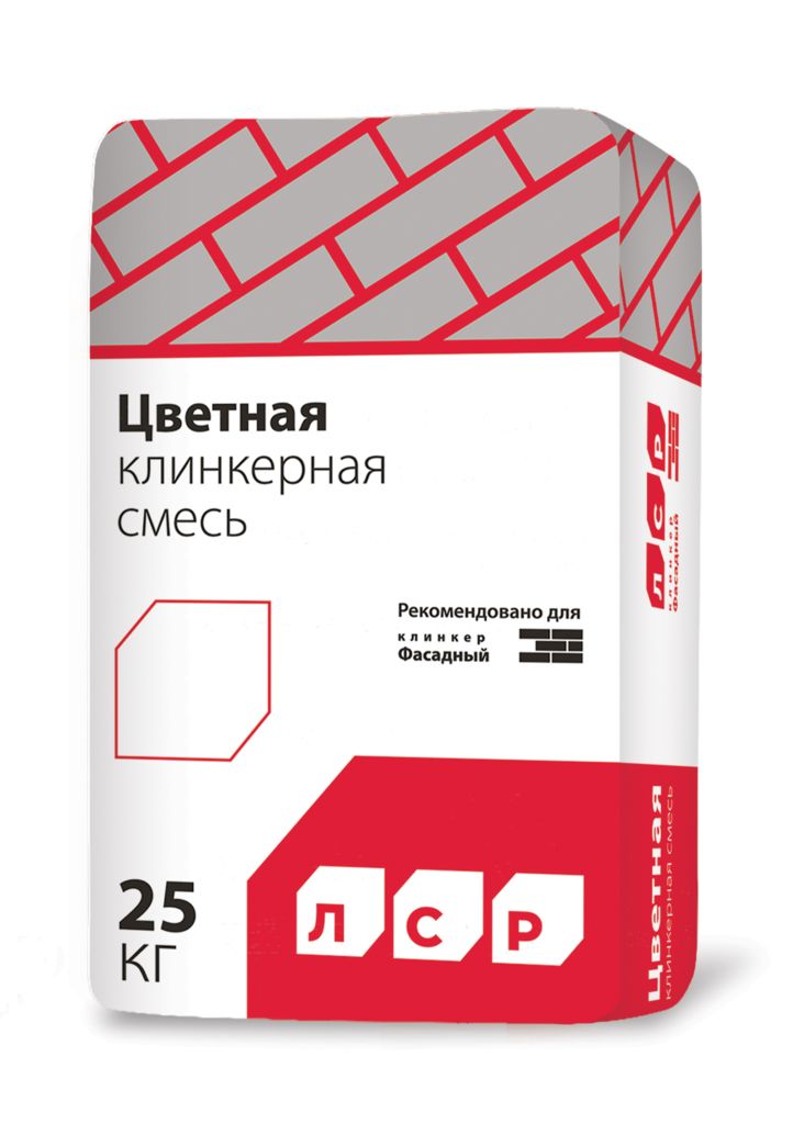 Цветная клинкерная серая смесь ЛСР купить в Санкт-Петербурге