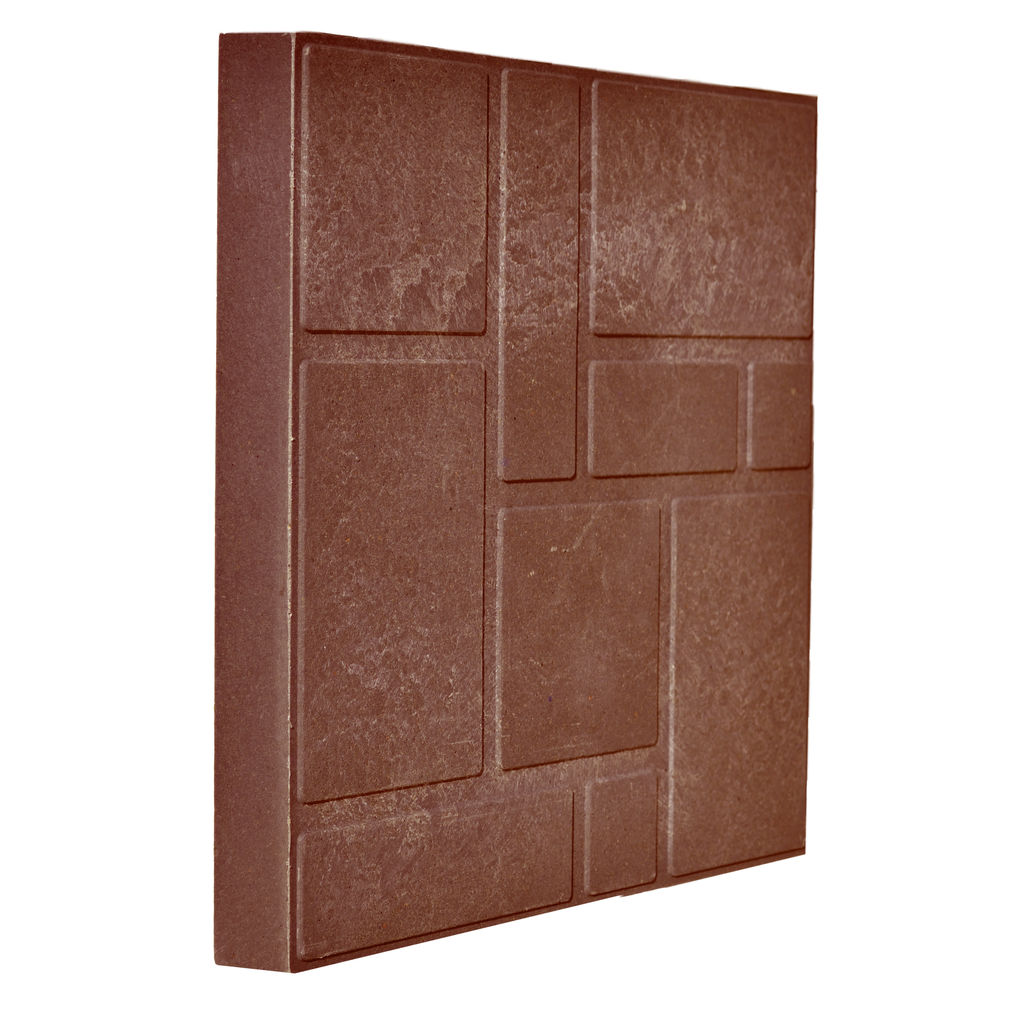 Плитка тротуарная красно-коричневая 35мм Laatta купить в Санкт-Петербурге