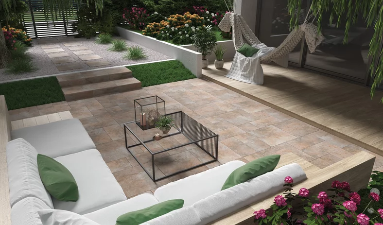 Плита террасная Burlington rust gres структурная 595х895х20мм матовая Paradyz 1.877шт/м2 2шт/уп купить в Санкт-Петербурге