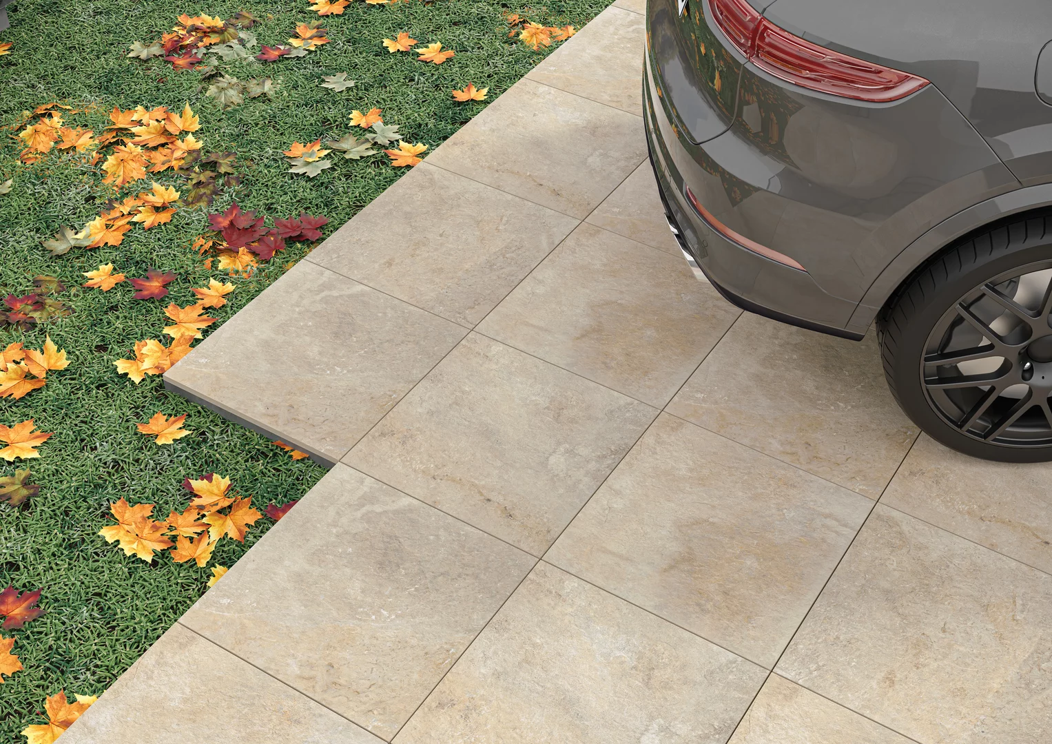 Плита террасная Burlington ivory gres структурная 595х1195х20мм матовая Paradyz 1.41шт/м2 1шт/уп купить в Санкт-Петербурге