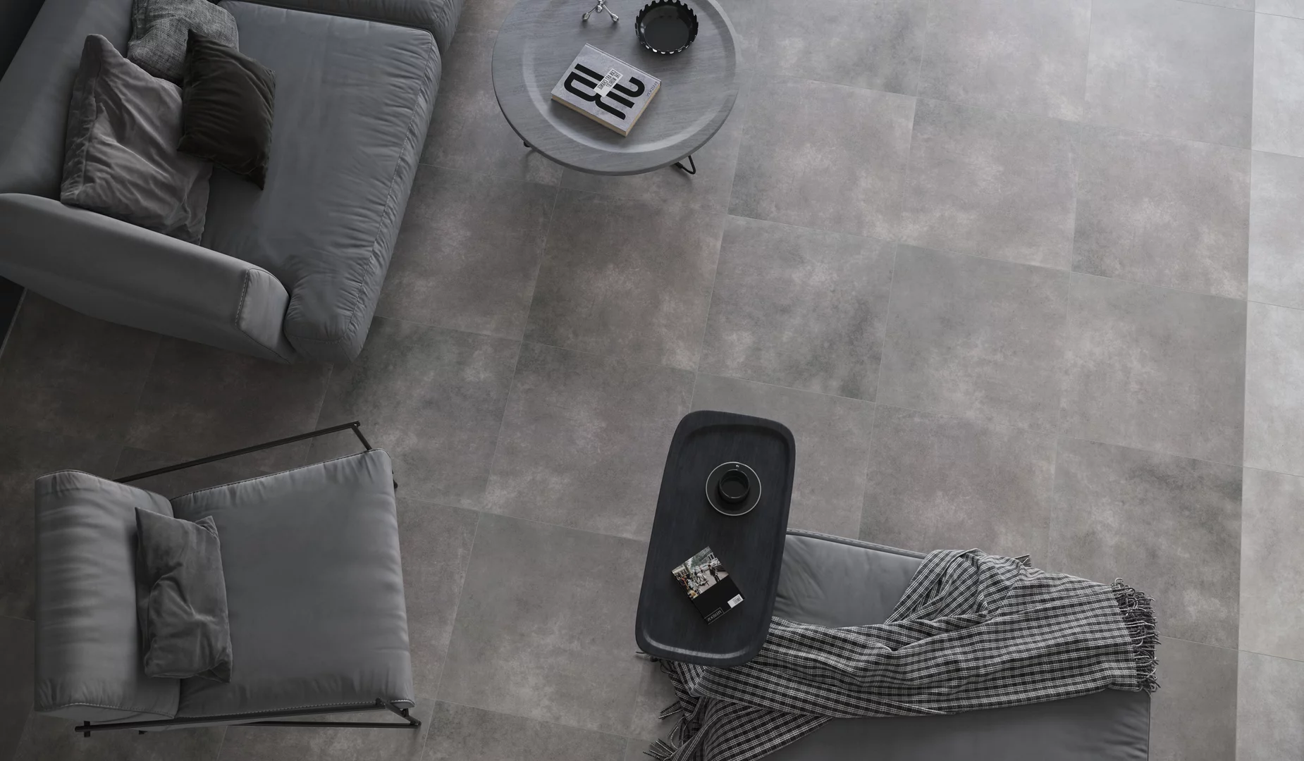 Плита террасная Magnetik antracite gres гладкая 595х595х20мм матовая Paradyz 2.83шт/м2 2шт/уп купить в Санкт-Петербурге