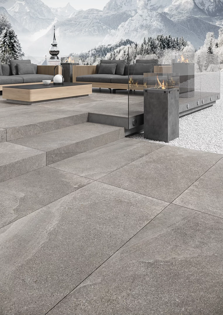 Плита террасная Natural Rocks basalt gres структурная 595х1195х20мм матовая Paradyz 1.41шт/м2 1шт/уп купить в Санкт-Петербурге