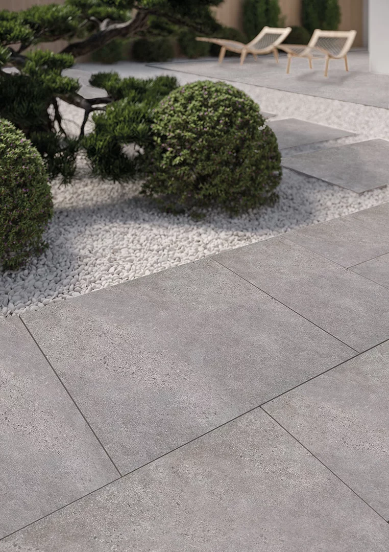 Плита террасная Optimal grys gres гладкая 595х595х20мм матовая Paradyz 2.83шт/м2 2шт/уп купить в Санкт-Петербурге