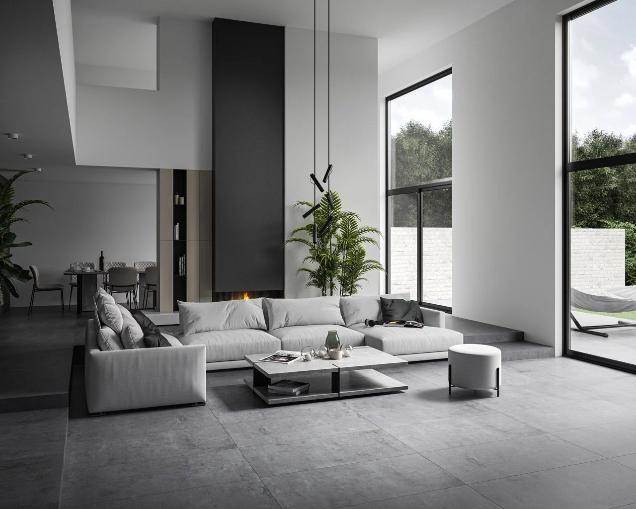 Плита террасная Pure Art dark grey gres гладкая 595х595х20мм матовая Paradyz 2.83шт/м2 2шт/уп купить в Санкт-Петербурге