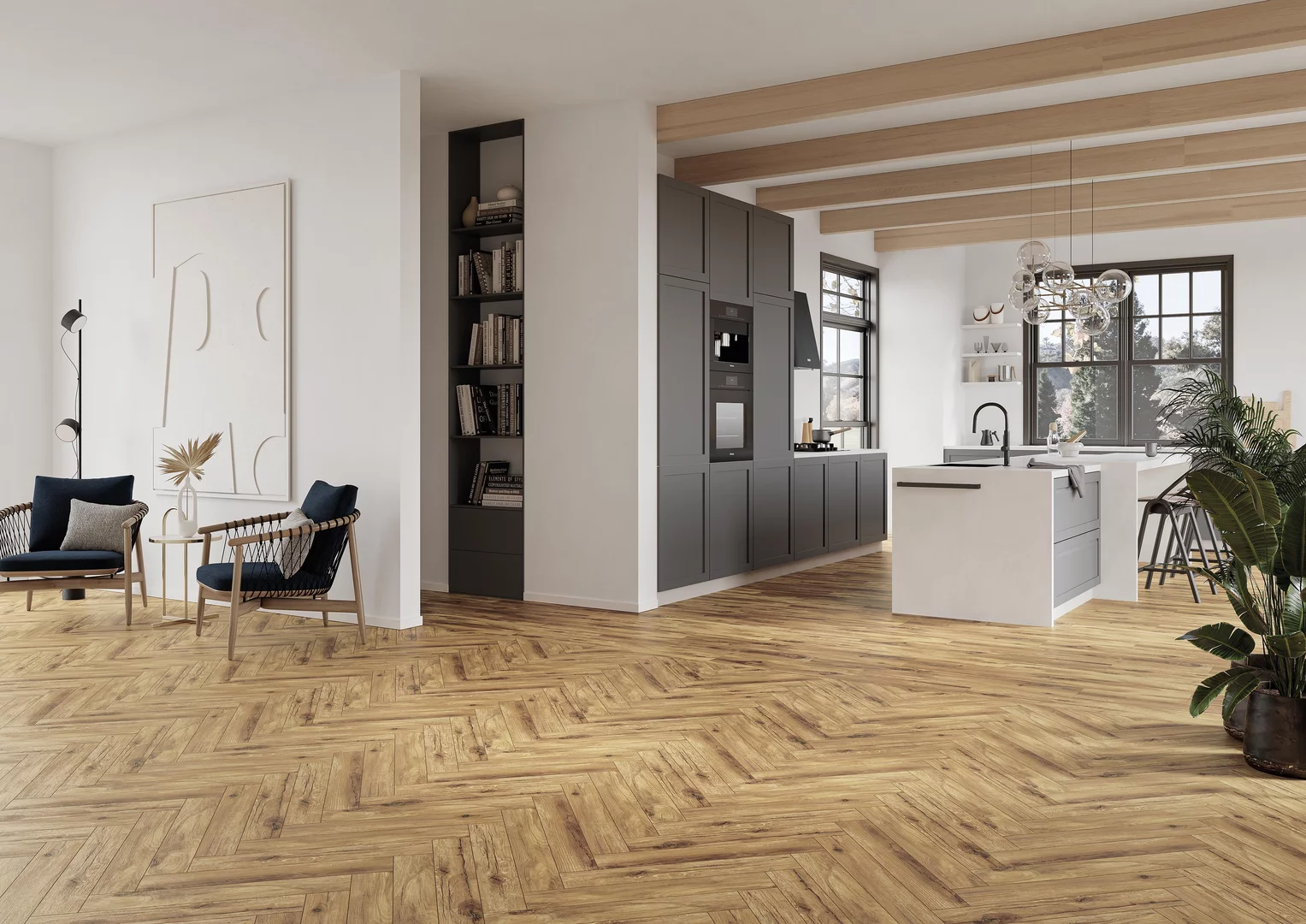 Плита террасная Rustland naturale gres структурная 295х1195х20мм матовая Paradyz 2.83шт/м2 2шт/уп купить в Санкт-Петербурге