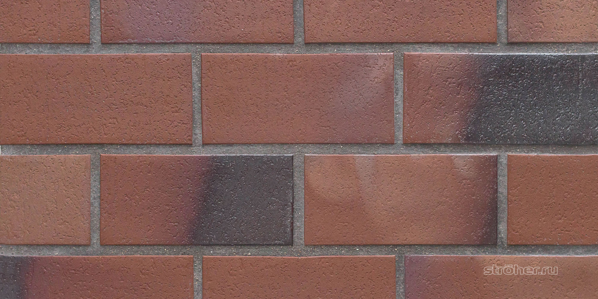 3118(124)New Stroeher braunblau плитка клинкерная тротуарная 240х115х15мм 11шт/уп купить в Санкт-Петербурге