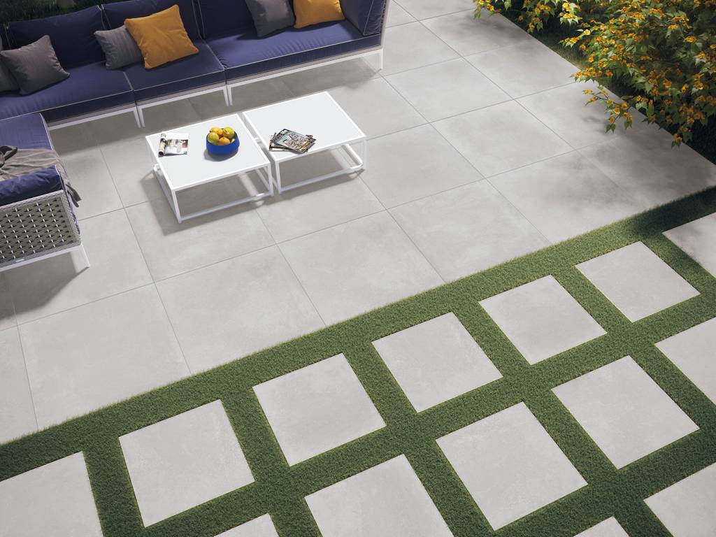 Керамогранит уличный Midtown Pearl Base C3/R11 Antislip 600х600х20мм 2шт/уп TERRASLAB купить в Санкт-Петербурге