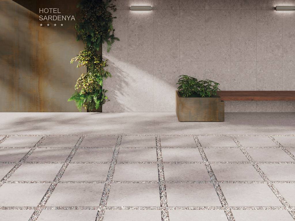 Керамогранит уличный Reload Grey Base C3/R11 Antislip 600х600х20мм 2шт/уп TERRASLAB купить в Санкт-Петербурге